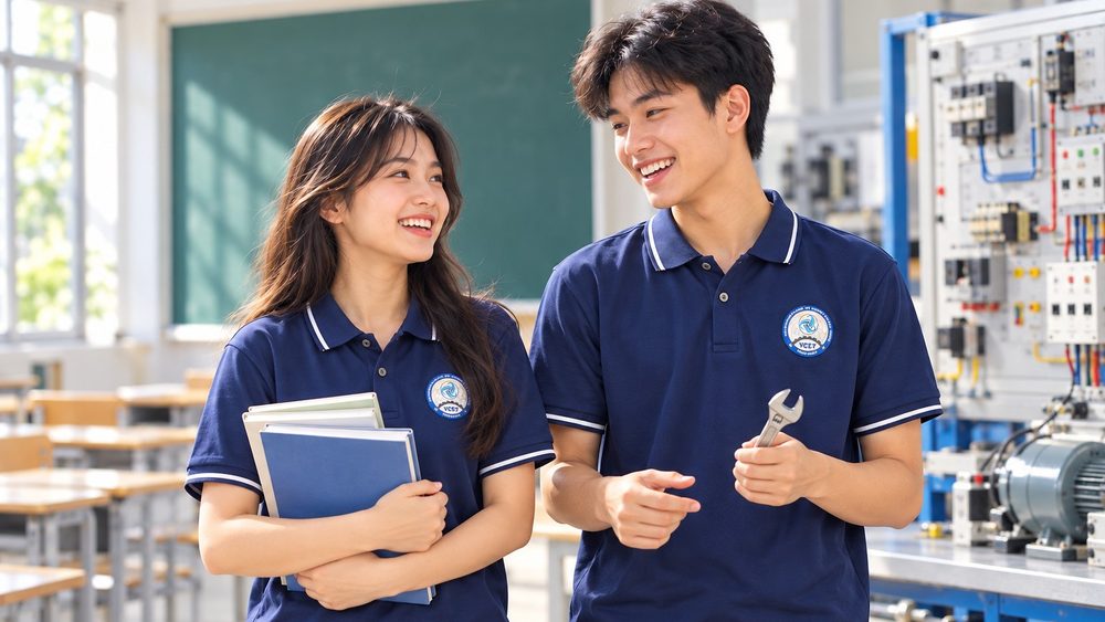 Học sinh, sinh viên VCET – Trung học nghề